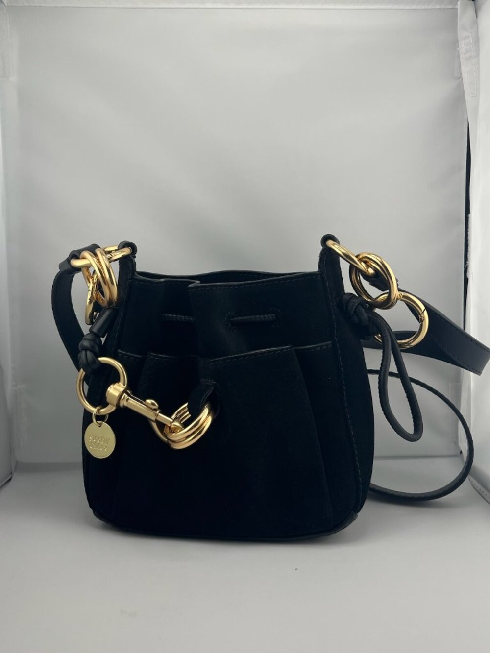 #R15  See by Chloe Black Small Shoulder Bag